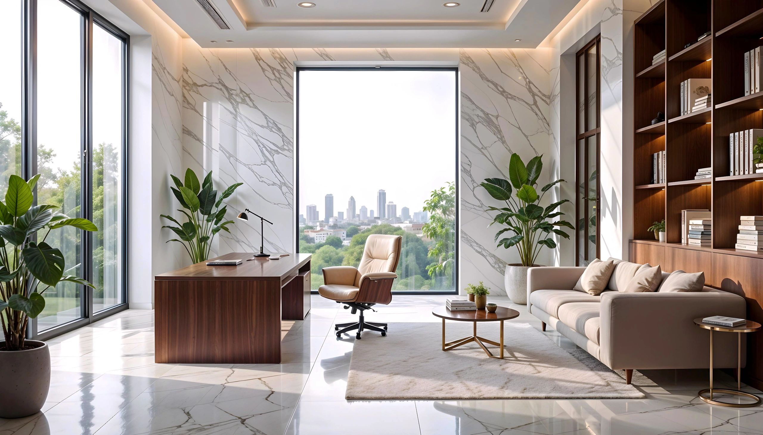 modern finance office