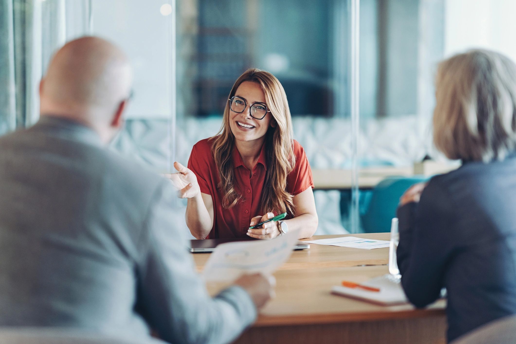 professional financial consultant team